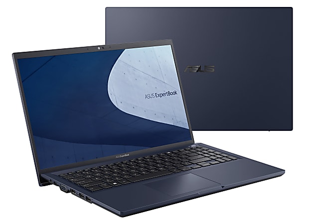 ASUS® B1500CEA Expertbook Laptop, 15.6" Screen, Intel® Core™ i7, 16GB Memory, 512GB Solid State Drive, Wi-Fi 6, Windows® 10, B1500CEA-XS74