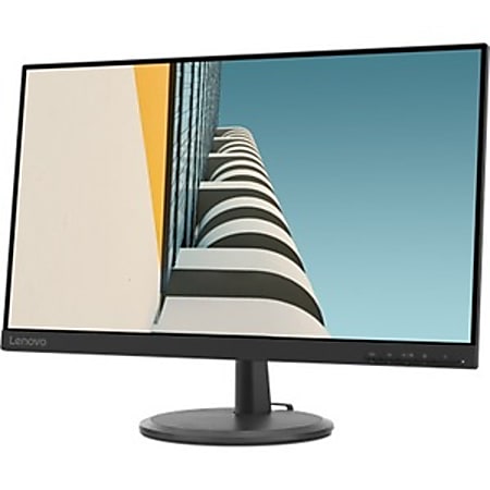 Lenovo ThinkVision C24-20 24" Class Full HD LCD Monitor - 16:9 - Raven Black - 23.8" Viewable - Vertical Alignment (VA) - WLED Backlight - 1920 x 1080 - 16.7 Million Colors - FreeSync - 250 Nit Typical - 4 ms Extreme Mode - 75 Hz Refresh Rate - HDMI - VGA