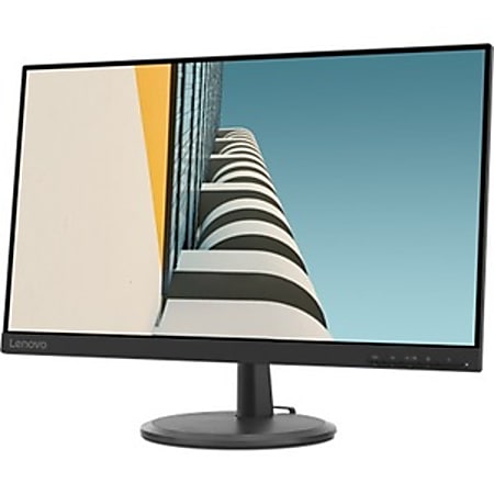 Lenovo ThinkVision C24-20 23.8" Full HD WLED LCD Monitor - 16:9 - Raven Black - 24" Class - Vertical Alignment (VA) - 1920 x 1080 - 16.7 Million Colors - FreeSync - 250 Nit Typical - 4 ms Extreme Mode - 75 Hz Refresh Rate - HDMI - VGA