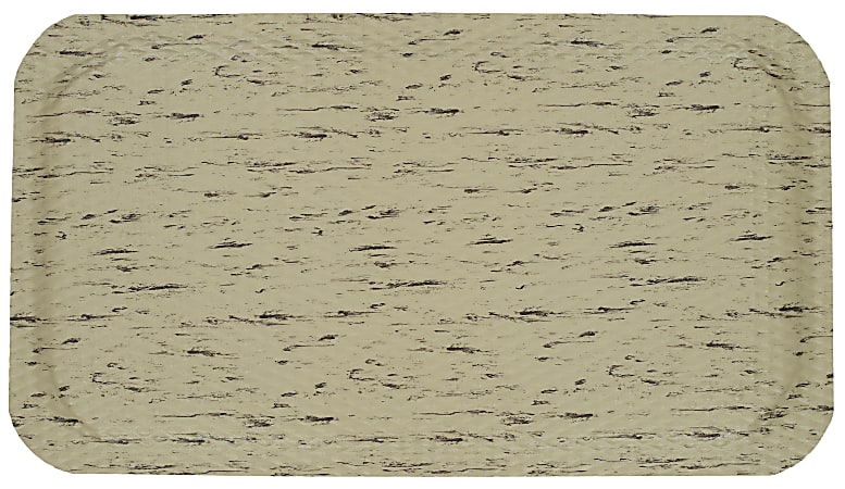 Hog Heaven Marble Top Floor Mat, 5/8" Thick, 3' x 12', Amber Maple