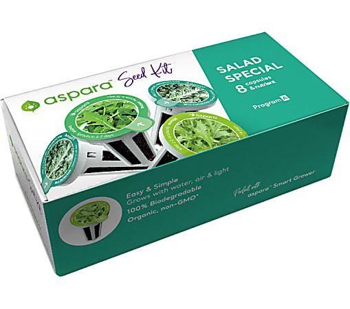 Aspara Salad Special Seed Kit, Kit Of 8