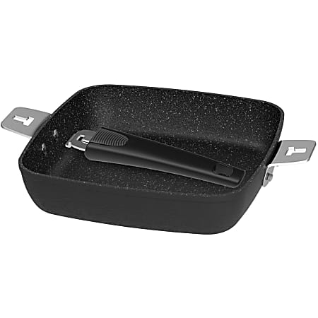 The Rock 9-Inch Fry Pan/Square Dish with T-Lock