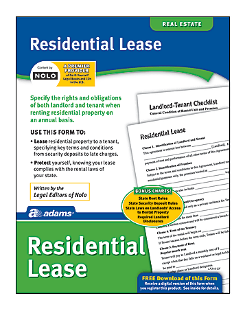 Adams Residential Lease