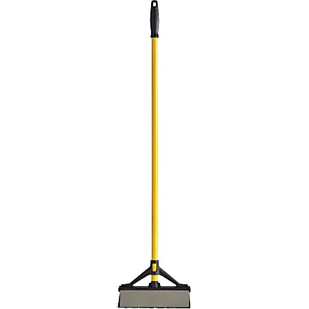 Rubbermaid Maximizer Double Sided Broomgee 44 12 BlackYellow - Office Depot