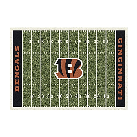 Imperial NFL Homefield Rug, 4' x 6', Cincinnati Bengals