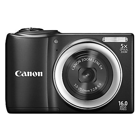 Canon PowerShot A810 16.0 Megapixel Digital Camera Black