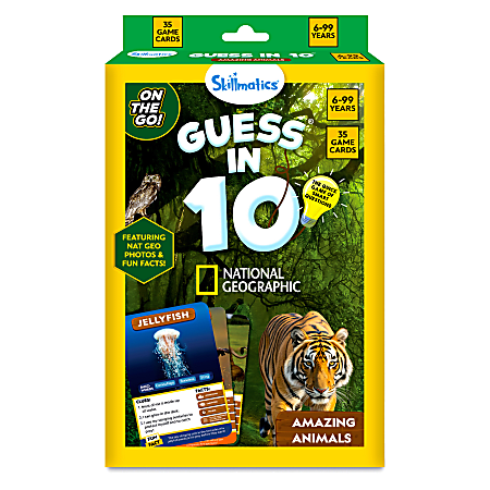Skillmatics Guess in 10 Game, Nat Geo