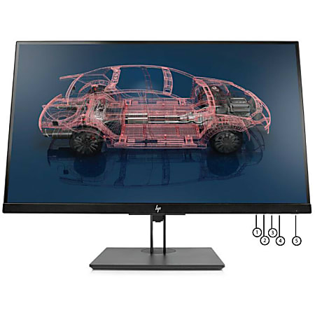 HP Business Z27n G2 27 WQHD LED LCD Monitor 169 Silver 2560 x 1440