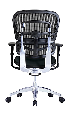 WorkPro 12000 Series Ergonomic MeshAntimicrobial Vinyl Mid Back