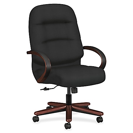 HON Pillow Soft Ergonomic Fabric High Back Executive Office Chair Black -  Office Depot