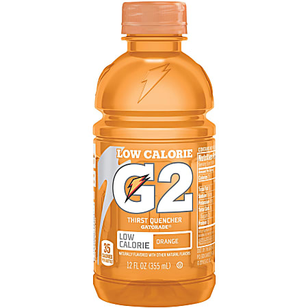 Gatorade Low-Calorie Gatorade Sports Drink - 12 fl oz (355 mL) - Bottle - 24 / Carton