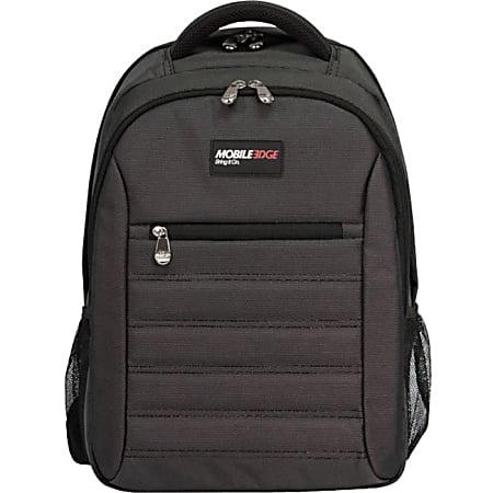 Mobile Edge Carrying Case (Backpack) for 17" MacBook, Book - Charcoal - Shoulder Strap, Handle - 18" Height x 8.5" Width