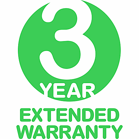 Warranty extension service pack, for new product purchase, 3yr, level 01 - Technical - Electronic and Physical
