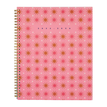 2025-2026 Organized by Happy Planner Monthly/Weekly Big Happy Planner, 8-1/2" x 11", Riso Pop, July 2025 To June 2026, PT0006B011