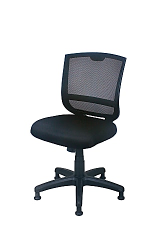 Eurotech Maze Ergonomic Mesh/Fabric Low-Back Task Chair, Black