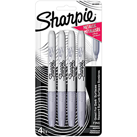 Sharpie Mean Streak Marker White Carded Packaging - Office Depot