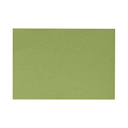 LUX Flat Cards, A6, 4 5/8" x 6 1/4", Avocado Green, Pack Of 1,000
