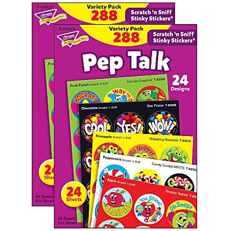 Teacher Created Resources Sticker Books Encouragement 567 Stickers Per Book  Pack Of 2 Books Books - Office Depot