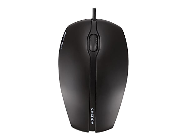 CHERRY GENTIX - Mouse - right and left-handed - optical - 3 buttons - wired - USB - black