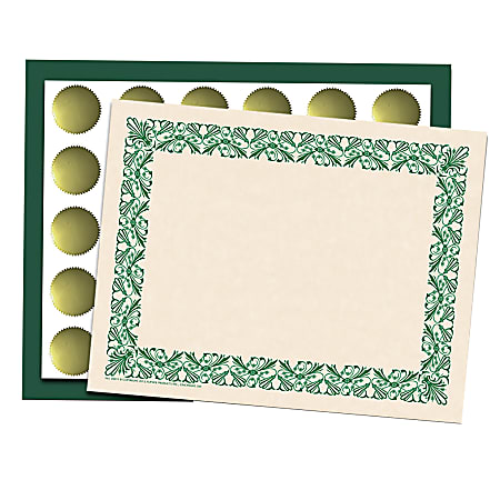 Hayes Publishing Art Deco Set, Green