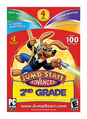 JumpStart® Advanced 2nd Grade Version 3.0, Traditional Disc