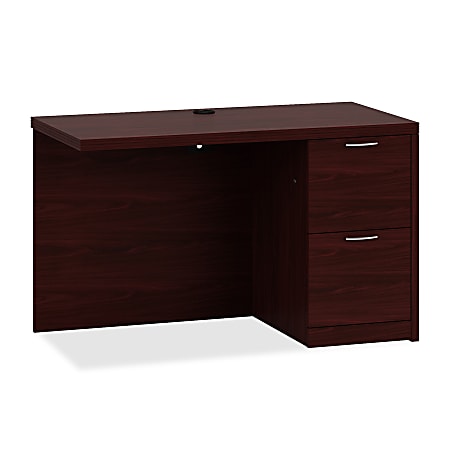 HON® Valido™ Right Return, Mahogany