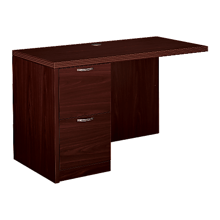 HON® Valido™ Left Return, Mahogany