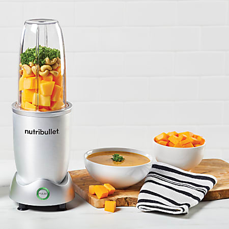 NutriBullet N12 1001 Pro Plus Single Serve Blender Gray Office Depot