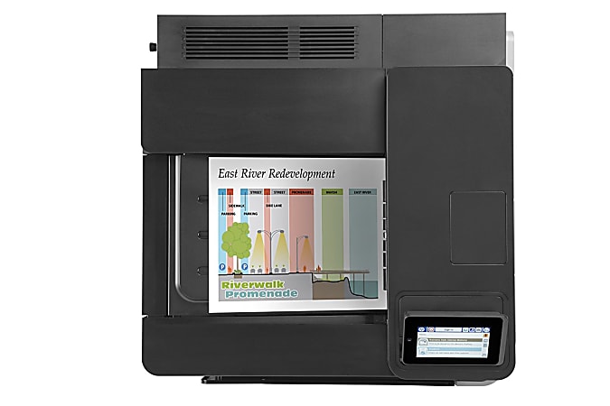 HP LaserJet M651DN Color Laser Printer