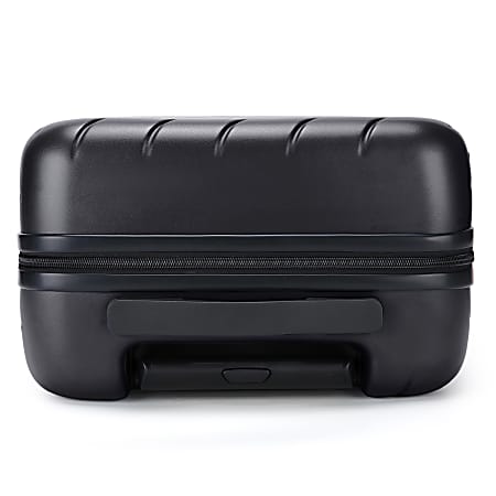 BAGSMART Polycarbonate Rolling Daren Carry On Suitcase 21 34 H x