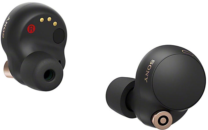 Sony Industry Leading Noise Canceling Truly Wireless Earbuds Black WF1000XM4B Office Depot