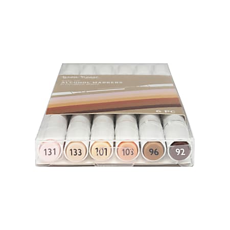 Brea Reese Pastel Markers Pack Of 12 Markers Chisel Point Pastel Ink Colors  - Office Depot