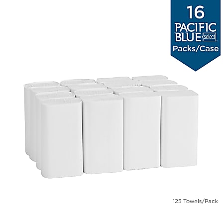 Pacific Blue Select Premium Multi Fold Paper Towels 2 Ply 9.2 Wx9