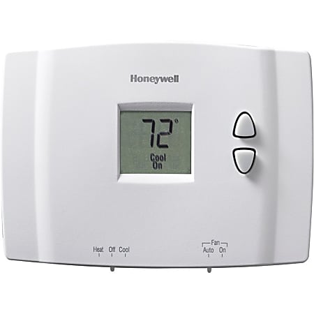 Honeywell Digital Non-Programmable Thermostat, White, RTH111B1016A