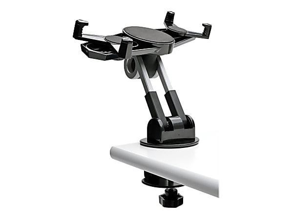 Tripp Lite Full-Motion Universal Tablet Desk Clamp Mount 7" to 10" screen - Mounting kit (desk clamp mount, flexible arm) for tablet - plastic, metal - black - screen size: 7"-10" - desktop