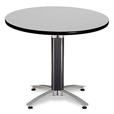 OFM Multipurpose Table, Round, 36"W x 36"D, Gray