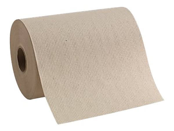 Pacific Blue Basic&reg; by GP PRO, 1-Ply, 7.87" x 350', 100% Recycled, Brown, 12 Rolls per Case