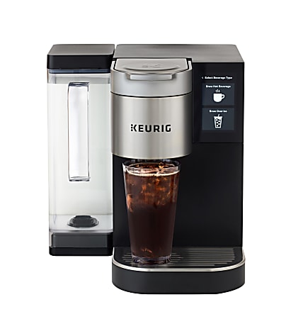 Keurig® K-2550® Single-Serve Commercial K-Cup® Pod Coffee Maker With 110oz Water Reservoir Bundle, Black/Silver