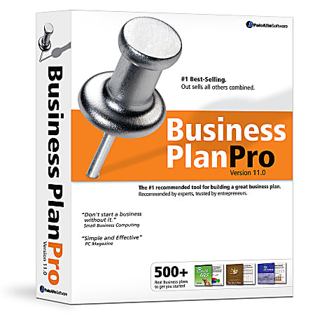 Business Plan Pro® 11.0, Traditional Disc