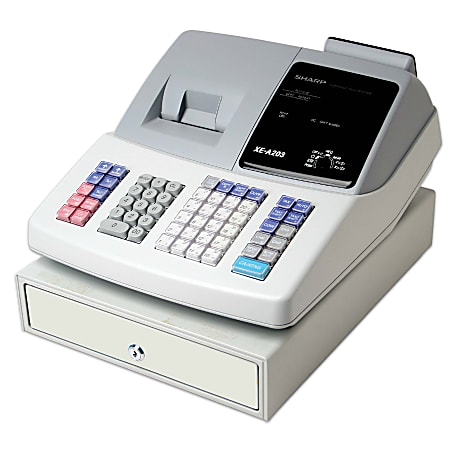 Sharp XE A203 Cash Register Office Depot