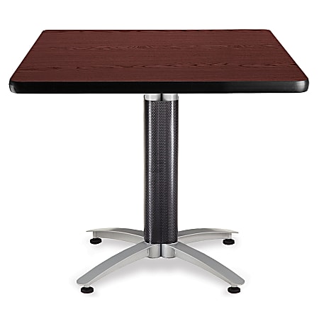 OFM Multipurpose Table, Square, 36"W x 36"D, Mahogany