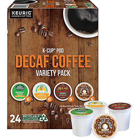 Decaf k cup pods top