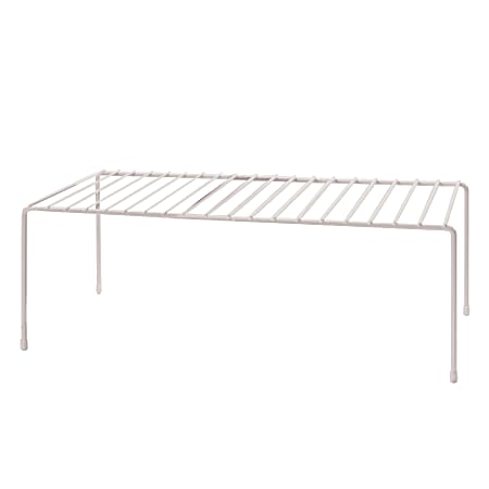 Better Houseware Large Storage Shelf, 9" x 19", White