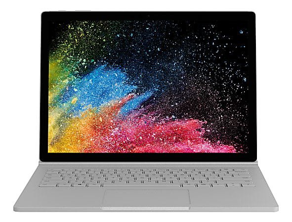 Microsoft® Surface Book 2 Laptop, 13.5" Touch Screen, Intel® Core™ i7, 8 GB Memory, 256GB Solid State Drive, Windows® 10 Pro