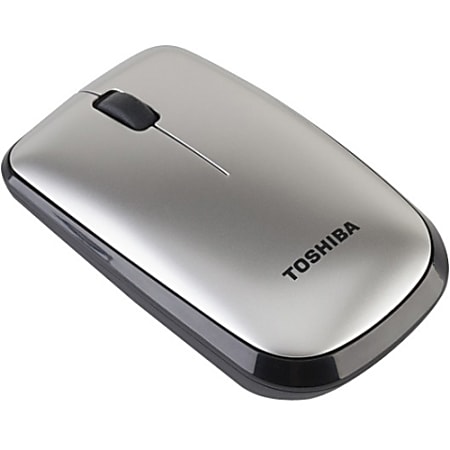 Toshiba W30 - Mouse - right and left-handed - optical - 3 buttons - wireless - 2.4 GHz - USB wireless receiver - gold - for Dynabook Toshiba Portégé X20, X30; Toshiba Tecra A40, A50, C40, C50, X40, Z50; Tecra Z40