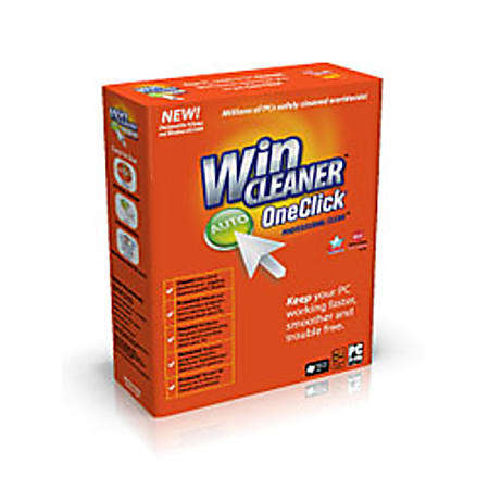 WinCleaner™ One-Click Cleanup, For 3 Users, Traditional Disc