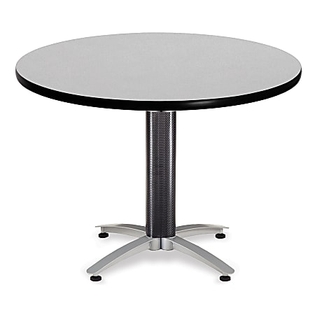 OFM Multipurpose Table, Round, 42"W x 42"D, Gray