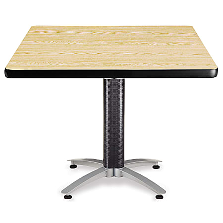 OFM Multipurpose Table, Square, 42"W x 42"D, Oak