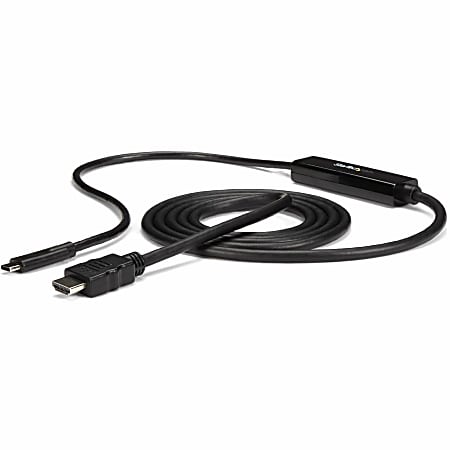 StarTech.com USB C to HDMI Cable - 3 ft/1m - USB-C to HDMI 4K 60Hz - USB Type C to HDMI - Computer Monitor Cable - CDP2HDMM1MB