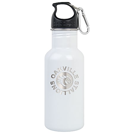 Custom Laser-Engraved Water Bottles (16 oz) - No Minimums